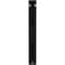 Ekena Millwork Legacy Wrought Iron Bracket, (Single center brace), Antiqued Warm Silver 1 1/2"W x 7 1/2"D x 10"H BKTM01X07X10SLEAWS - alternate 6